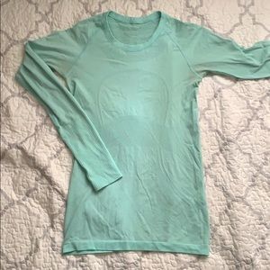 Lululemon light blue shirt